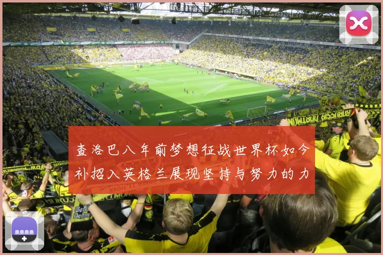 查洛巴八年前梦想征战世界杯如今补招入英格兰展现坚持与努力的力量
